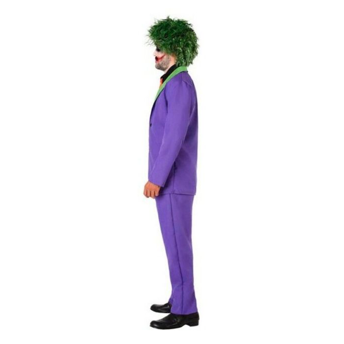 Disfraz para Adultos Joker Morado Asesino (3 Piezas) 5