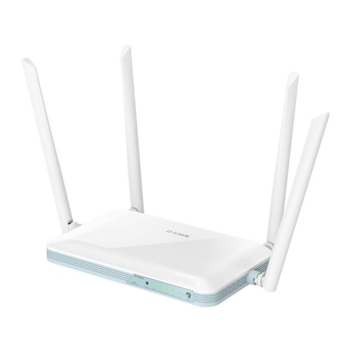 D-Link EAGLE PRO AI N300 4G Smart Router con Ranura SIM Libre, 150 Mbps 4G LTE, Wi-Fi N300, Internet Fijo/Móvil, Asistente AI Google/Alexa, WPA3 2