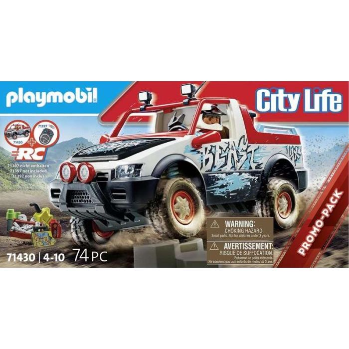 Coche de rally radio control playmobil city 4