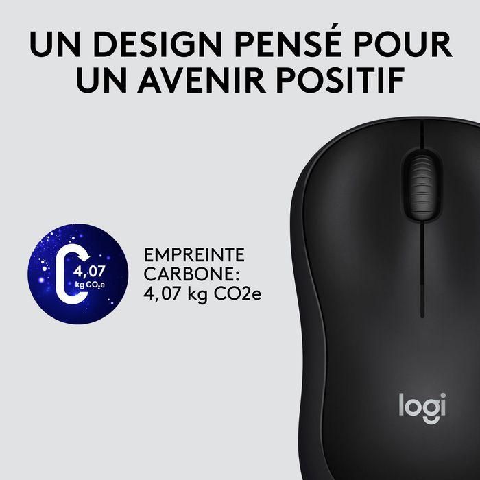 Logitech M220 Silent Ratón Inalámbrico USB 2.4GHz Óptico 1000 dpi 18 Meses Batería Charcoal Compatible con Windows Mac 21