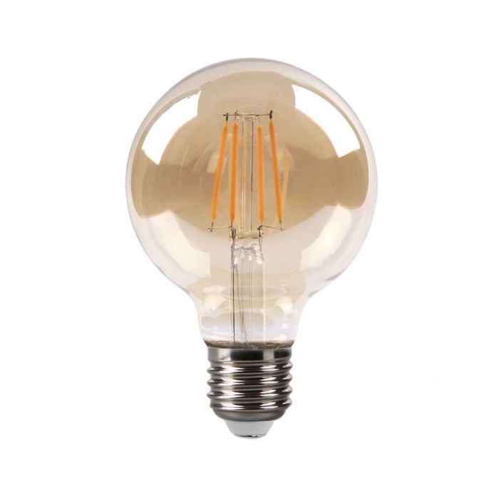 Fabrilamp Bombilla Filamento Globo Decorativa LED Vintage 8W 750 Lm 2700K Ámbar E27 12x8 cm Fabrilamp Bombilla Filamento Globo Decorativa LED Vintage 8W 750 Lm 2700K Ámbar E27 12x8 cm
