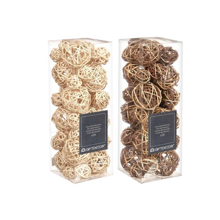 Set 24 Bolas Decoracion 2 Modelos Surt Giftdecor 10X30CM (12 Unidades) 2 Set 24 Bolas Decoracion 2 Modelos Surt Giftdecor 10X30CM (12 Unidades) 2