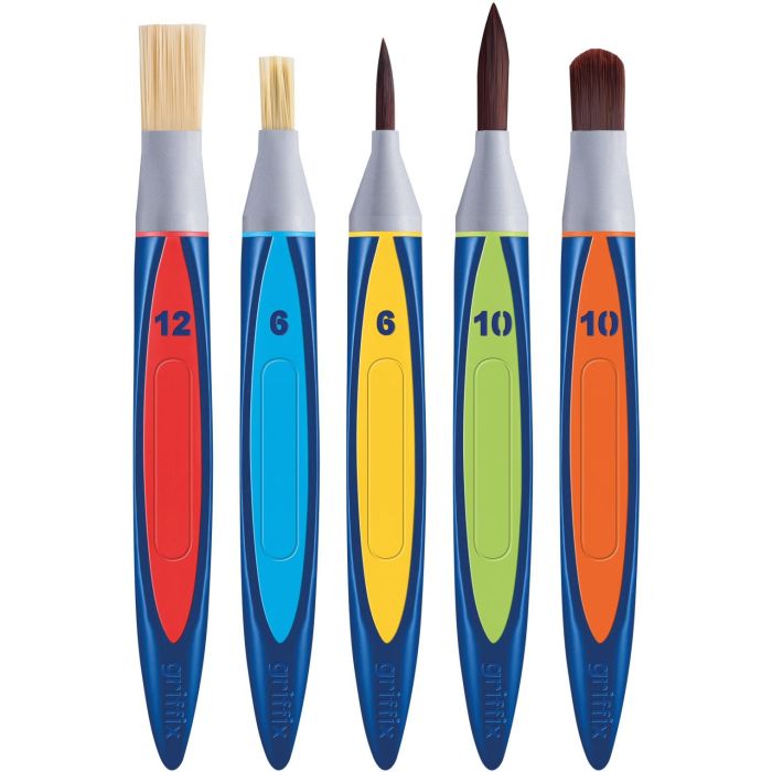 Pelikan Schulpinsel griffix Starter Set 5er 1 Pelikan Schulpinsel griffix Starter Set 5er 1