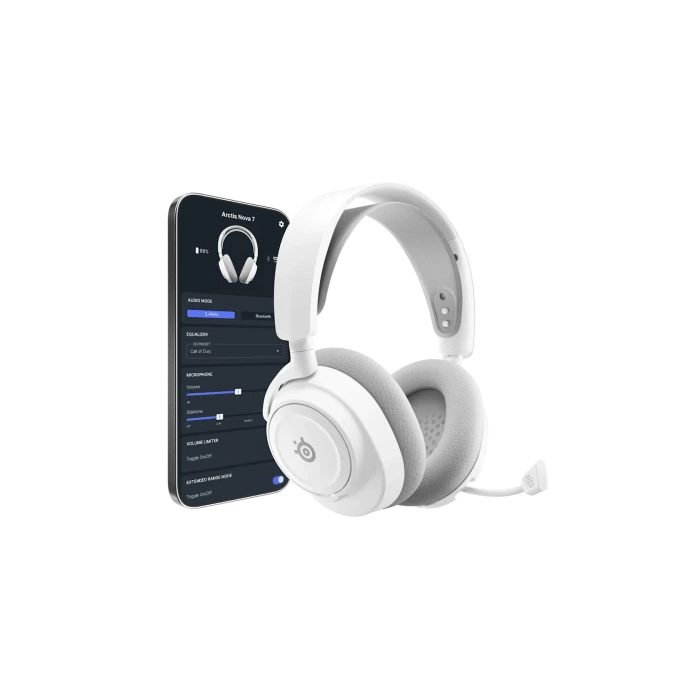 Steelseries Arctis Nova 7X Wireless Gen 2 Auriculares Inalámbrico Diadema Juego Bluetooth Blanco 1