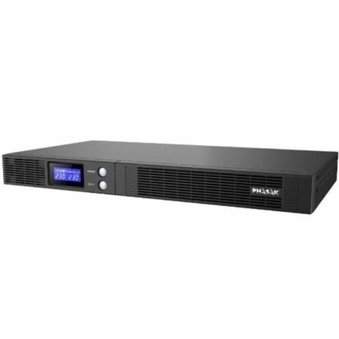 Phasak PH 7540 (1U) SAI UPS Interactivo 750VA / 450W Rack 19" 1U Slim 4 Tomas IEC C13 USB HID y RS232