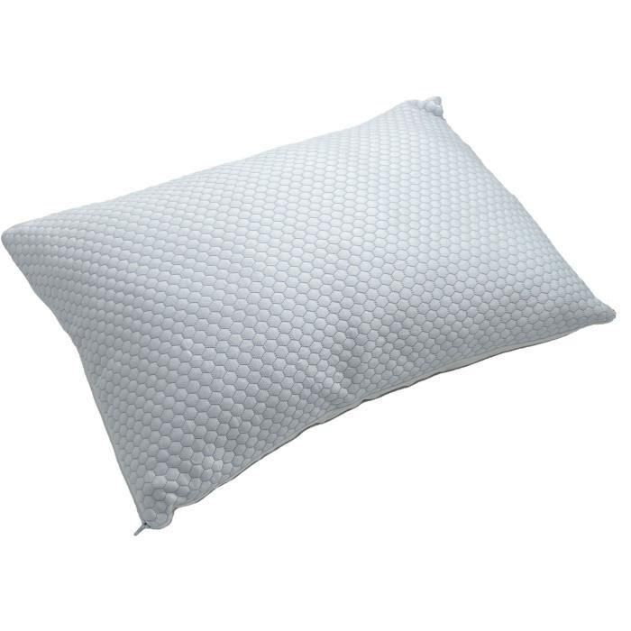 TOISON D'OR - Almohada viscoelástica - Memoseason - 40x60cm - Blanco