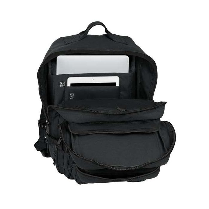 Mochila militar portatil 15,6'' safta basic "negro" 30x48x23cm 13