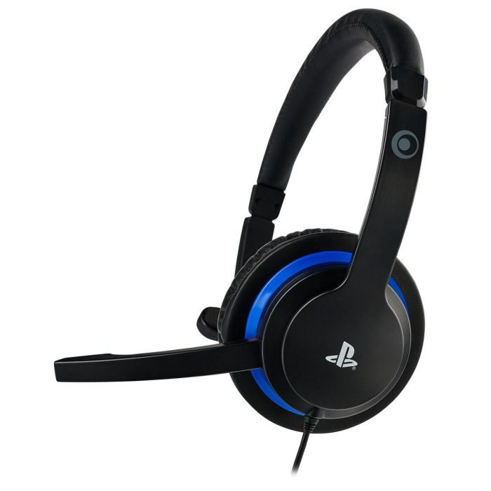 Auriculares con Micrófono Nacon BIGBEN COMMUNICATOR Negro Negro/Azul Auriculares con Micrófono Nacon BIGBEN COMMUNICATOR Negro Negro/Azul