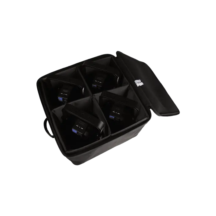 Gator Funda Reforzada Para 4X Par 64 Led Con Ruedas 56x16x61cm 3