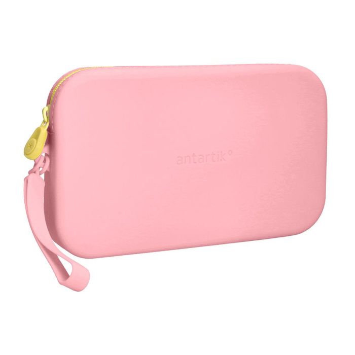 Estuche Portatodo Antartik Tropical Dive Silicona Soft Rectangular 190x120x25 mm Rosa Chicle 3