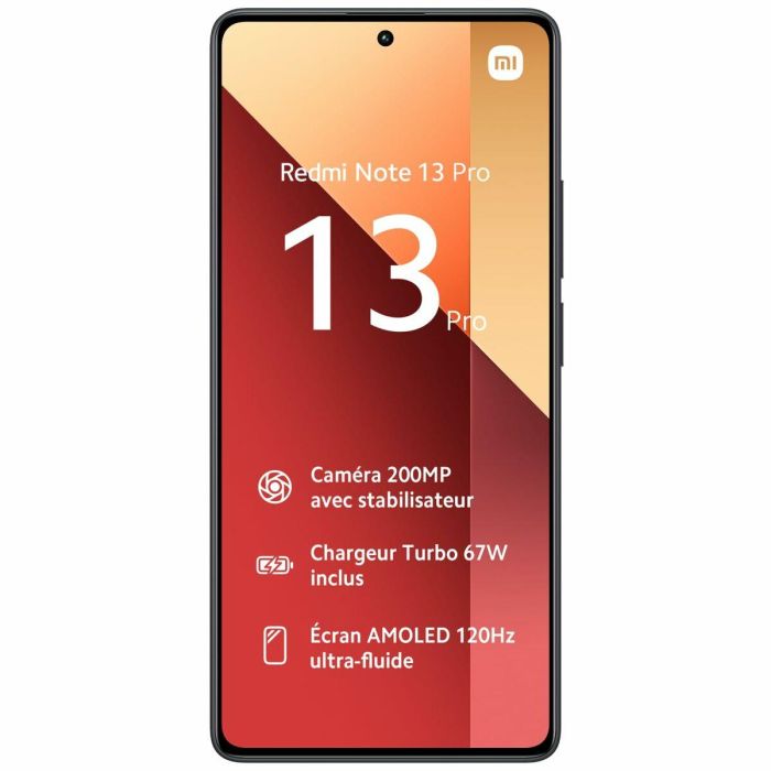 Smartphone Xiaomi Redmi Note 13 Pro 6,67" 12 GB RAM 512 GB Negro 1 Smartphone Xiaomi Redmi Note 13 Pro 6,67" 12 GB RAM 512 GB Negro 1