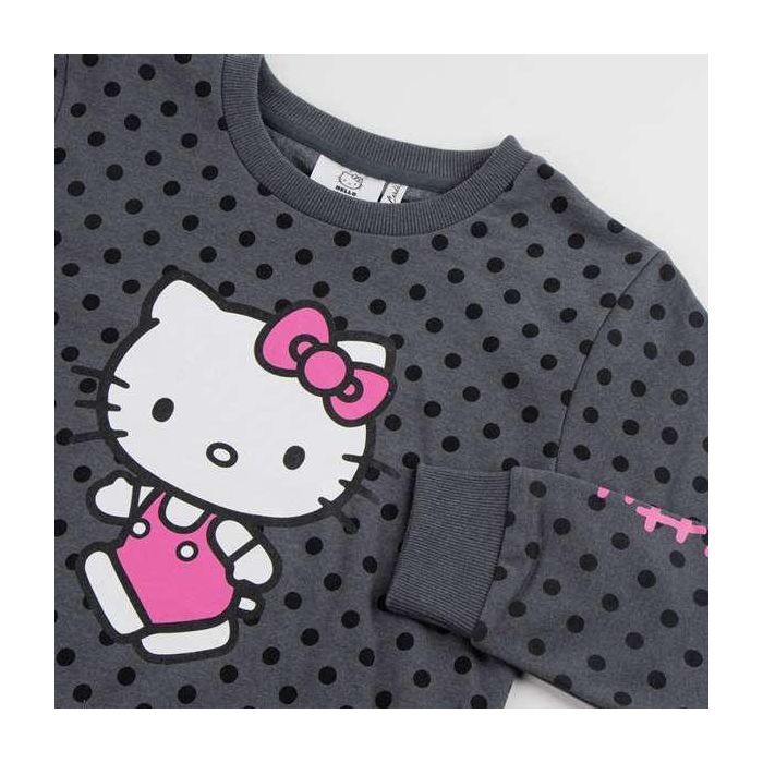 Sudadera cotton brushed hello kitty 6 años 2 Sudadera cotton brushed hello kitty 6 años 2