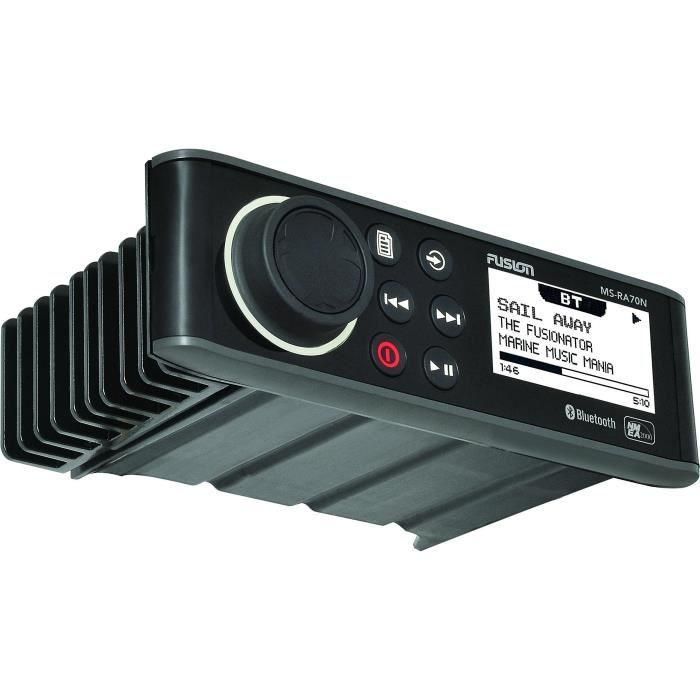 Fusion MS-RA70N Radio Estéreo Marina Impermeable IPX7 NMEA 2000 200W con 2 Zonas de Audio y Montaje Empotrado 2 Fusion MS-RA70N Radio Estéreo Marina Impermeable IPX7 NMEA 2000 200W con 2 Zonas de Audio y Montaje Empotrado 2