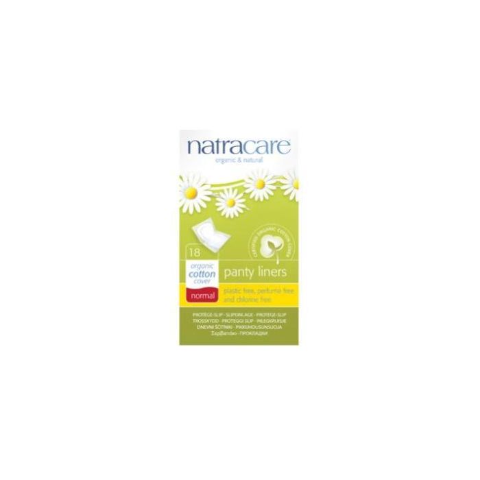 NATRACARE Salvaslip Normal Plegado 18 Uds. ecológico, para piel sensible, de algodón orgánico