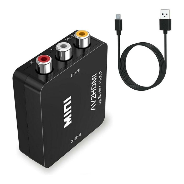 Repetidor de Señal HDMI 3 x RCA 1
