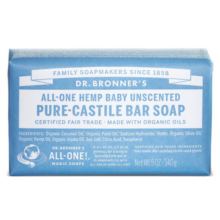 Dr Bronner'S Jabón En Pastilla Bebés - Neutral 140 gr Dr Bronner'S Jabón En Pastilla Bebés - Neutral 140 gr