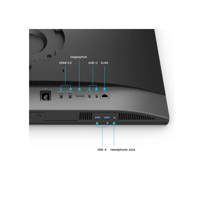 BenQ Monitor PD2770U 9H.Y0ELB.QBE 27" 4K UHD 3840x2160 IPS USB-C