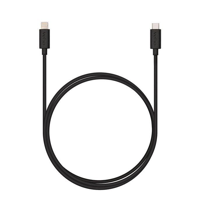 Veho Cable USB-C a Lightning Aprobado MFi para Dispositivos Apple, Carga y Sincronización, Negro 3