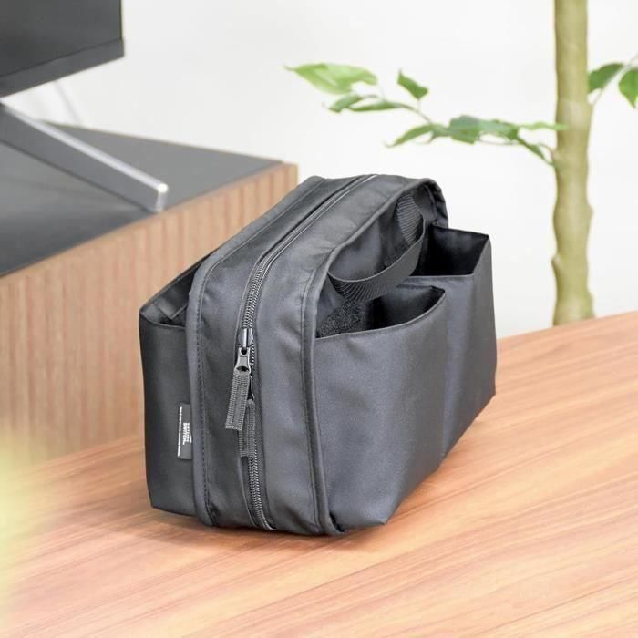 Bolsa de viaje protectora resellable - HORI - Nintendo Switch 2 - Almacenamiento de accesorios y juegos - Negra 1