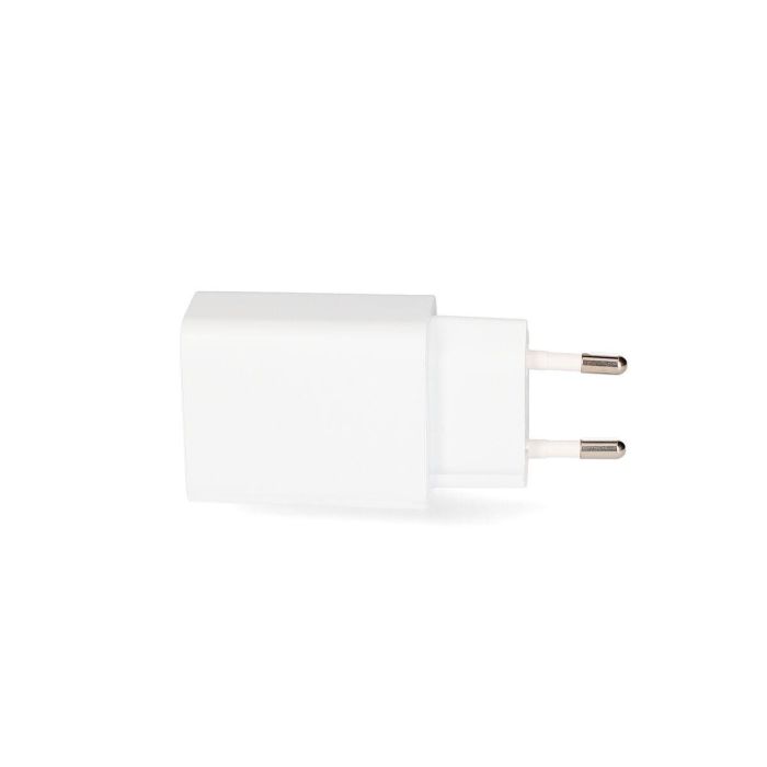 Cargador USB KSIX Blanco 8