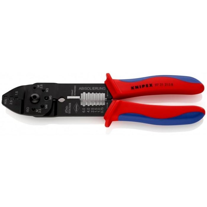 KNIPEX Crimpzange brniert 215 mm 2