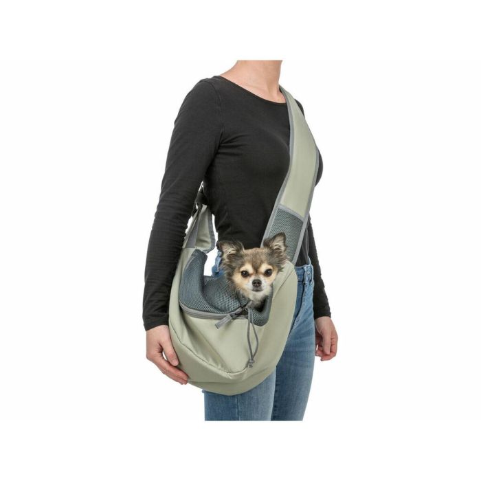 Bolso Bandolera para Mascotas Trixie Verde Claro 50 × 25 × 18 cm 6 Bolso Bandolera para Mascotas Trixie Verde Claro 50 × 25 × 18 cm 6