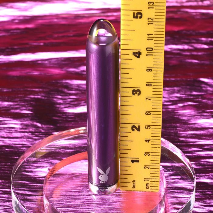 Vibrador Playboy Playboy Morado 11 Vibrador Playboy Playboy Morado 11