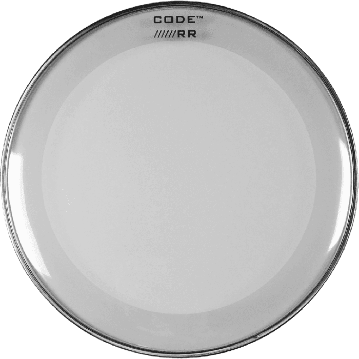 Parche Tom Code 16" Reso Ring Transparente 1 Parche Tom Code 16" Reso Ring Transparente 1