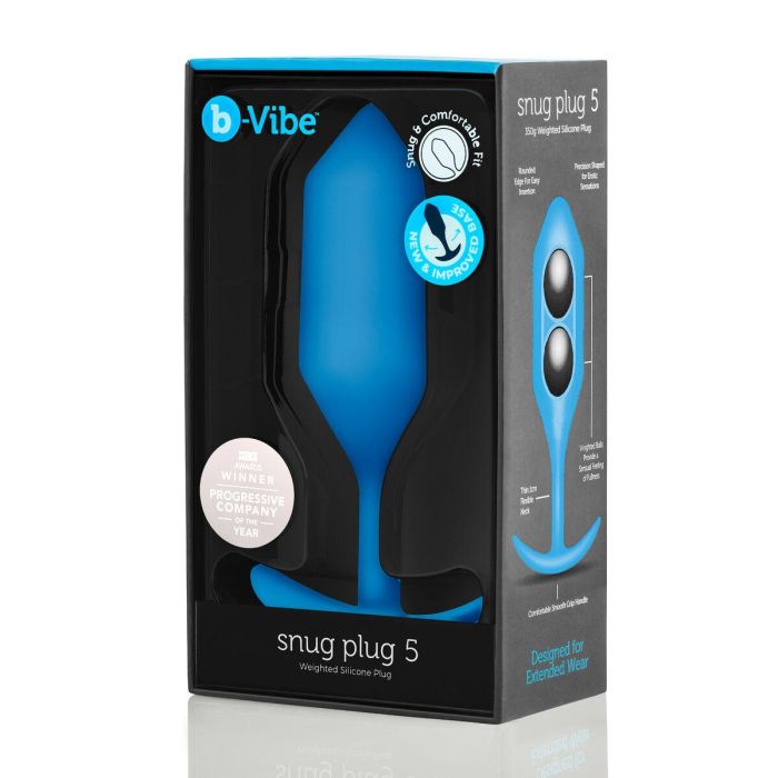 Plug Anal B-Vibe 5 Azul 1