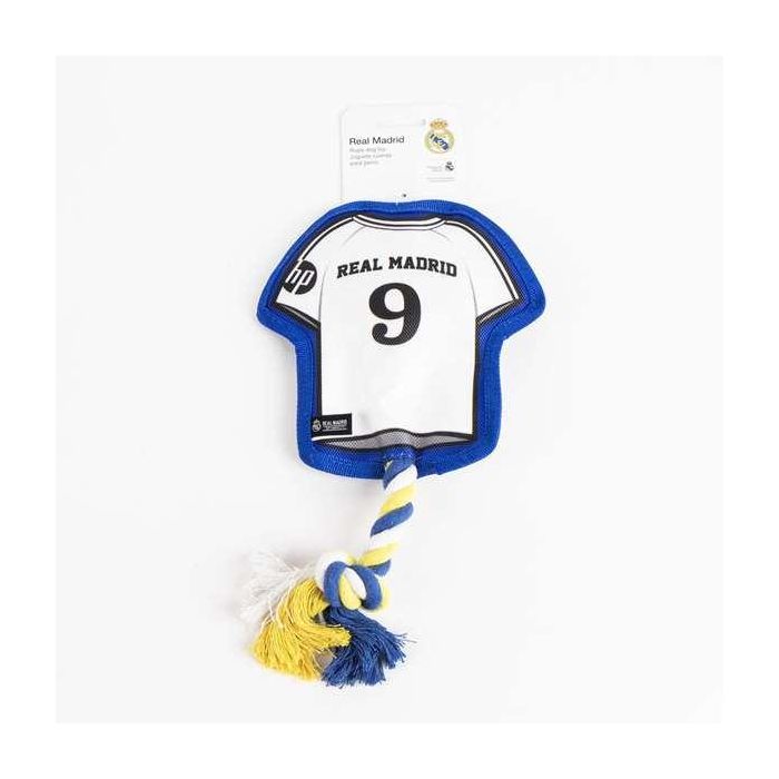 Juguete para perro cuerda real madrid t.unica 1