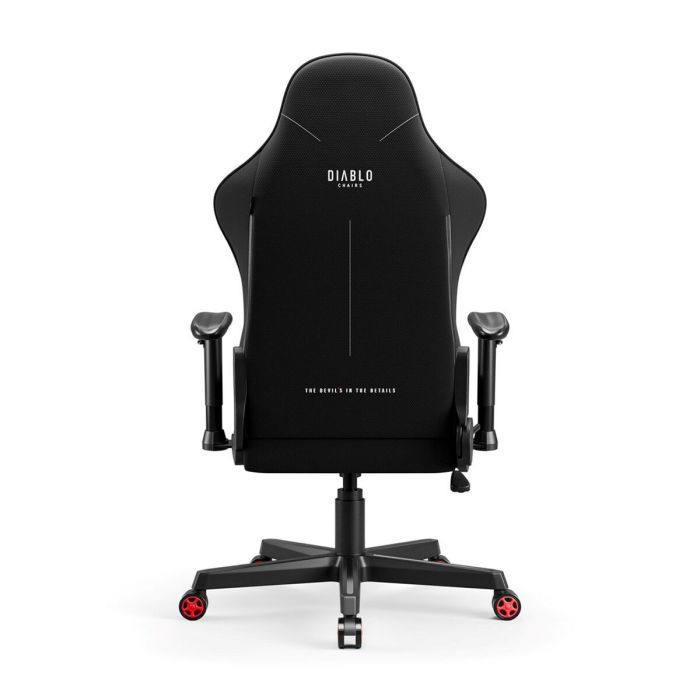 Silla Gaming Diablo Chairs X-Starter Negro Rojo 1 Silla Gaming Diablo Chairs X-Starter Negro Rojo 1