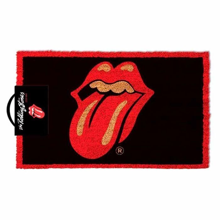 PYRAMID Felpudo Rolling Stones Lips de Fibra de Coco 40x60cm