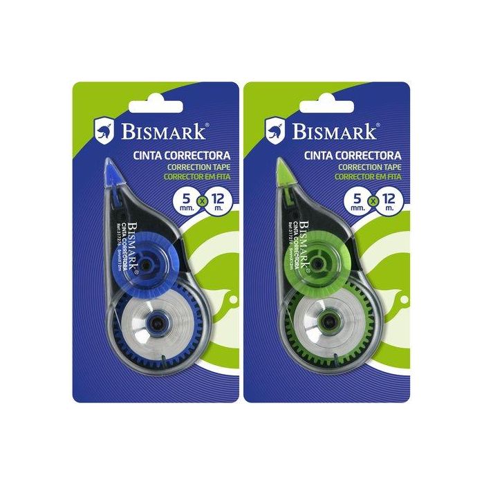 Bismark Cinta Correctora 5 mm x 12 m Blister