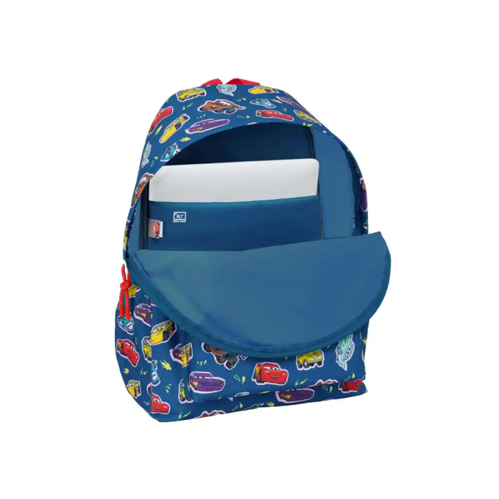 Mochila para Portátil Cars Racing Azul marino 3 Mochila para Portátil Cars Racing Azul marino 3