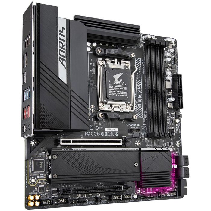 Gigabyte GA-B650M-AORUS Elite (AM5) (D) Placa Base para Socket AM5 con DDR5 3