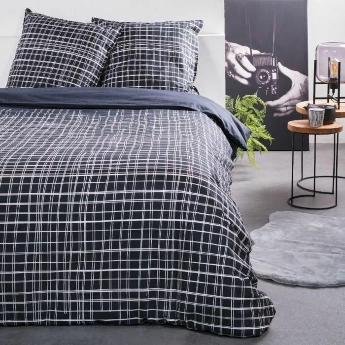 Today 116553 Juego de Cama Sunshine Algodón 240x260 cm + 2 Fundas Almohada 63x63 cm Estampado Cuadros para 2 Personas 0 Today 116553 Juego de Cama Sunshine Algodón 240x260 cm + 2 Fundas Almohada 63x63 cm Estampado Cuadros para 2 Personas 0