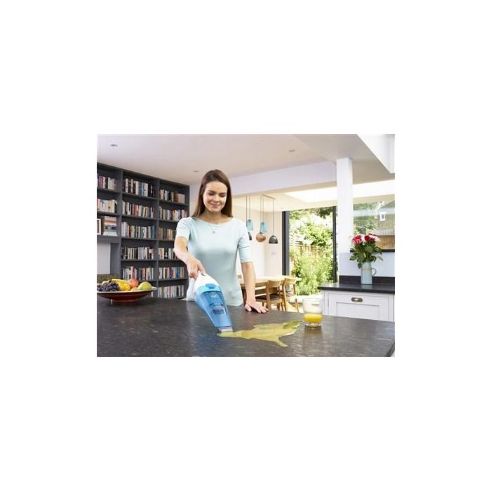 Black+Decker WDC-115-WA Recogidetodo Dustbuster Inalámbrico Aspira Líquidos y Sólidos con Batería de Litio 3,6V 8 Black+Decker WDC-115-WA Recogidetodo Dustbuster Inalámbrico Aspira Líquidos y Sólidos con Batería de Litio 3,6V 8