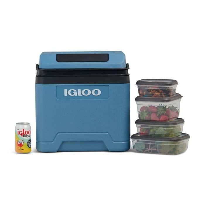 Nevera eléctrica - IGLOO - 12 V - Azul moderno - 24 L 4 Nevera eléctrica - IGLOO - 12 V - Azul moderno - 24 L 4