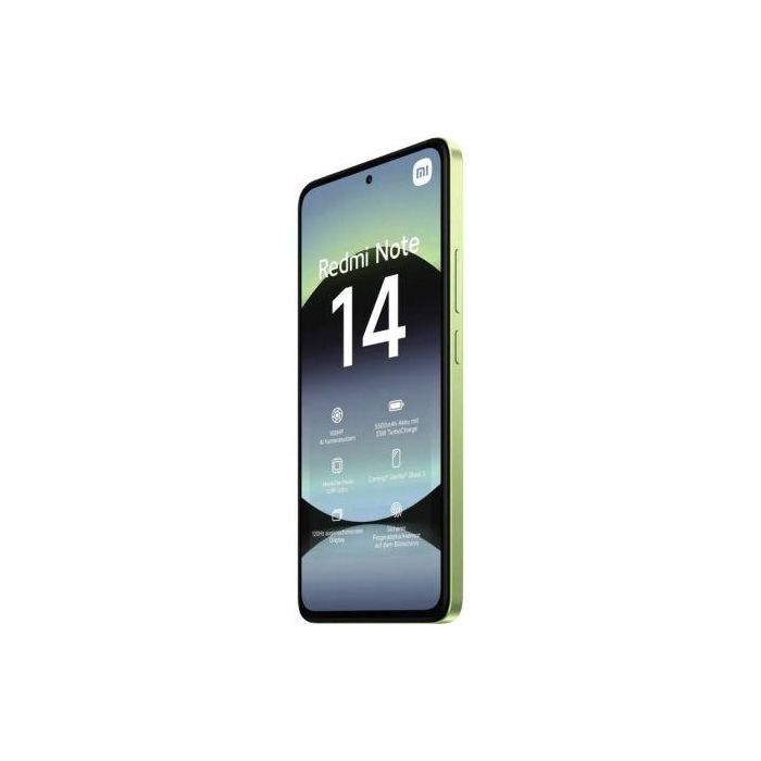 Xiaomi Redmi Note 14 16,9 cm (6.67") 6 GB 128 GB 5500 mAh Verde Dual SIM 4G USB Tipo C 3 Xiaomi Redmi Note 14 16,9 cm (6.67") 6 GB 128 GB 5500 mAh Verde Dual SIM 4G USB Tipo C 3