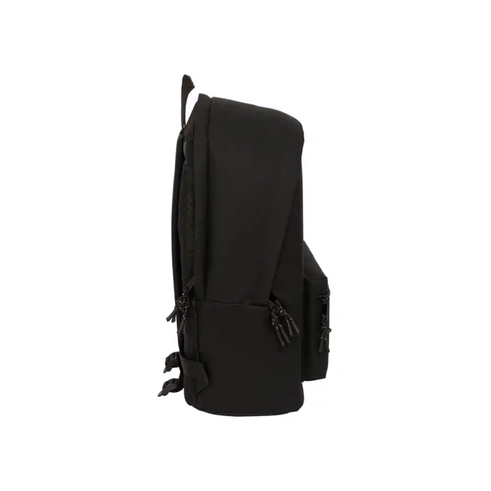 Safta Mochila Doble Portátil 15,6" USB F.C. Barcelona Chica Negro 31x44x18 cm 2