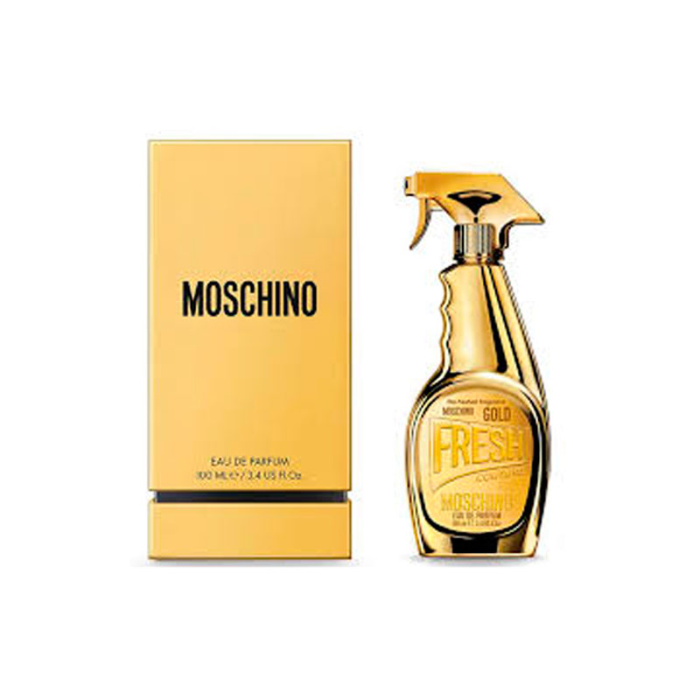 Moschino FRESH COUTURE GOLD Eau de Parfum Vaporizador 100 ml. Perfume Floral Frutal Juvenil, Enérgico y Atemporal para Mujer. 1 Moschino FRESH COUTURE GOLD Eau de Parfum Vaporizador 100 ml. Perfume Floral Frutal Juvenil, Enérgico y Atemporal para Mujer. 1