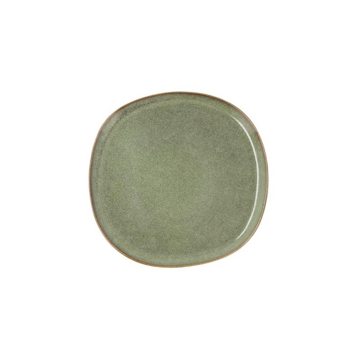 Bidasoa Plato Llano Cerámico Ikonic Verde 20,2x19,7 cm (6 Unidades) con Relieves Orgánicos, Apto Lavavajillas y Microondas 0 Bidasoa Plato Llano Cerámico Ikonic Verde 20,2x19,7 cm (6 Unidades) con Relieves Orgánicos, Apto Lavavajillas y Microondas 0