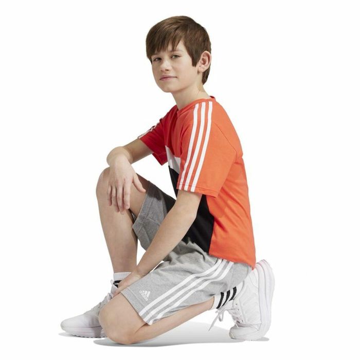 Pantalones Cortos Deportivos para Niños Adidas IS2573 Gris 1