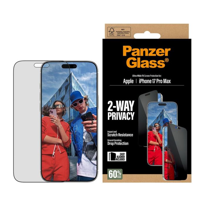 Protector de Pantalla Panzer Glass PG75492 Apple iPhone 17 Pro Max