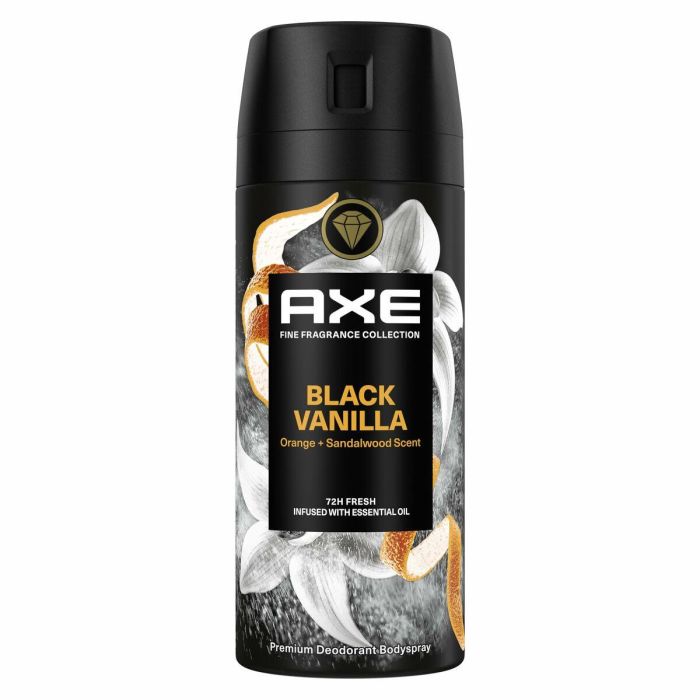 Axe BLACK VANILLA Deo Vapo Desodorante para Hombre 150 ml 5 Axe BLACK VANILLA Deo Vapo Desodorante para Hombre 150 ml 5