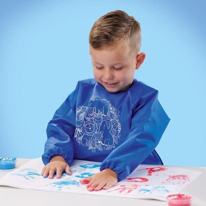 SES CREATIVE - Kit para pintar con los dedos con delantal Eco - 100% reciclado 4 SES CREATIVE - Kit para pintar con los dedos con delantal Eco - 100% reciclado 4