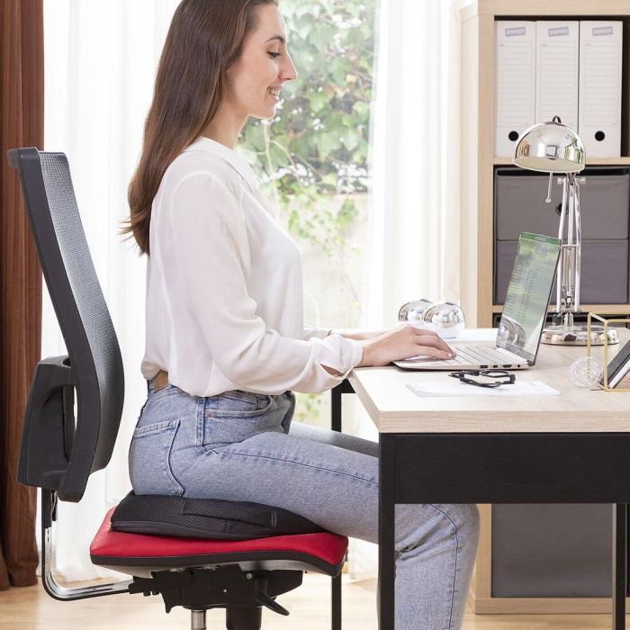 Cojín de Gel y Carbón de Bambú Desenfundable Charnut InnovaGoods 12 Cojín de Gel y Carbón de Bambú Desenfundable Charnut InnovaGoods 12