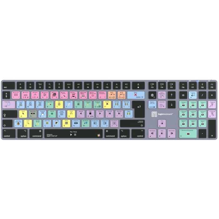 LogicKeyboard Apple Final Cut Pro X Titan UK (Mac) 1 LogicKeyboard Apple Final Cut Pro X Titan UK (Mac) 1