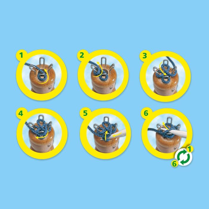 Ses Creative Tricotin para Tejer Lana y Hilos - Kit Completo con Hilos de Varios Colores, Juguete Creativo para Manualidades y Desarrollo Infantil 4 Ses Creative Tricotin para Tejer Lana y Hilos - Kit Completo con Hilos de Varios Colores, Juguete Creativo para Manualidades y Desarrollo Infantil 4