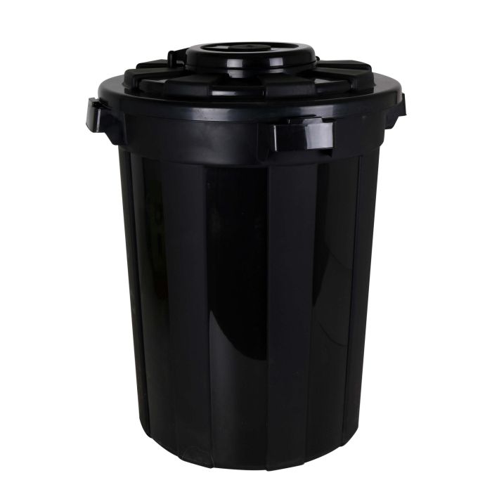 Cubo de Basura 70L con Tapa y Anclaje Hop - Dem (3 Unidades) 3 Cubo de Basura 70L con Tapa y Anclaje Hop - Dem (3 Unidades) 3